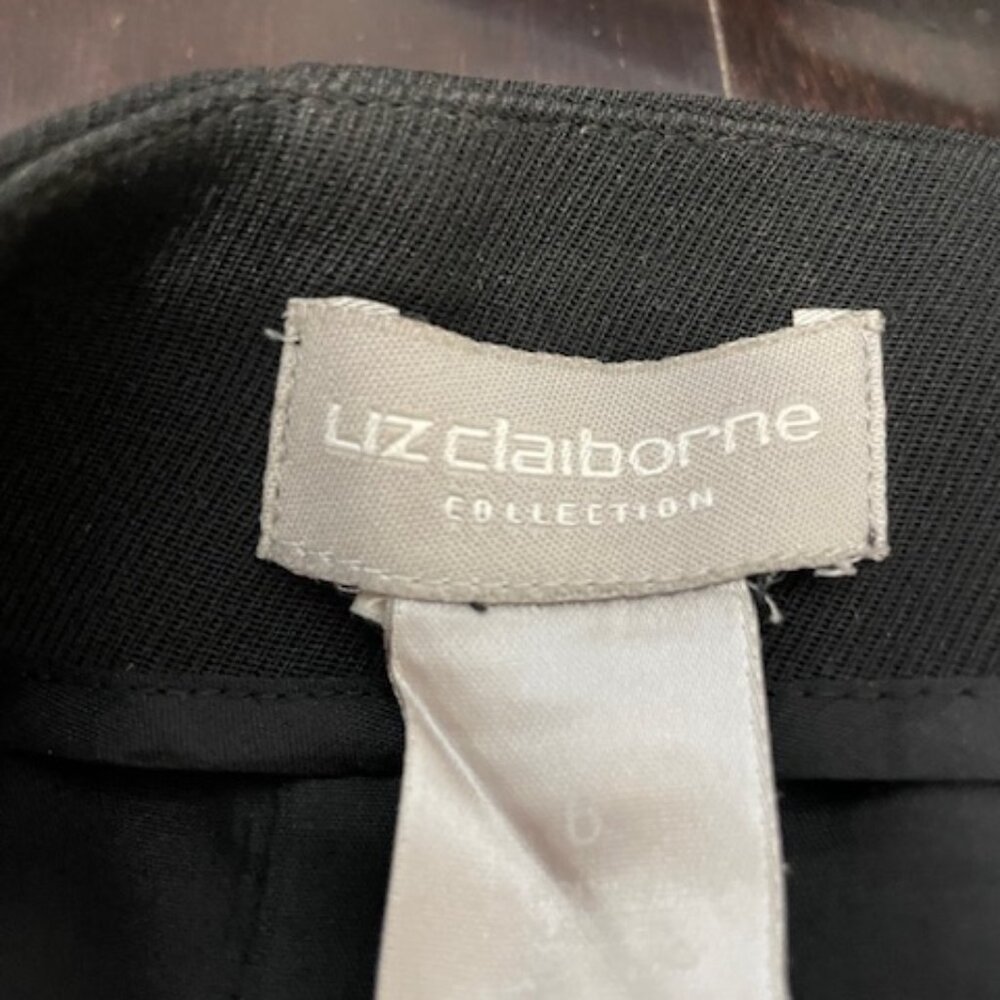 Women's Liz Claiborne Skirt Black - Picture 4 of 4